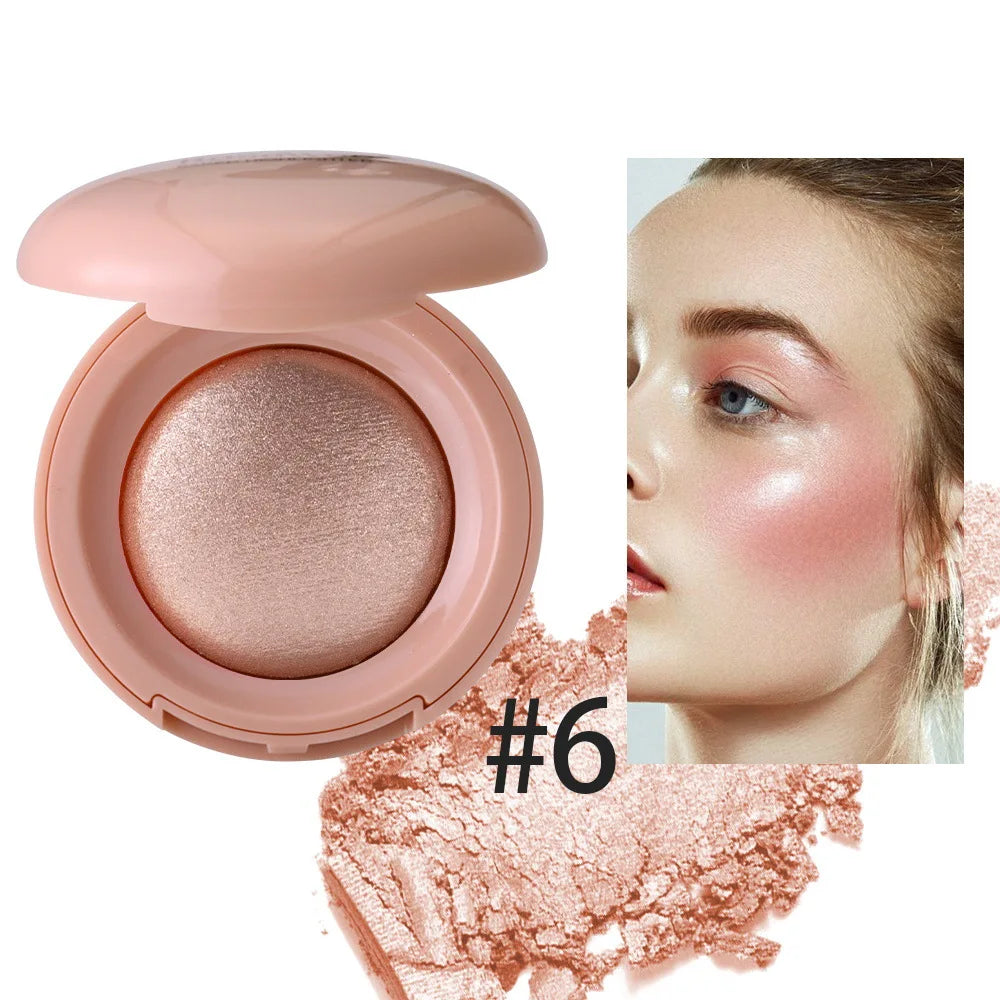 Shimmering Face Highlighter Powder for Natural Glow