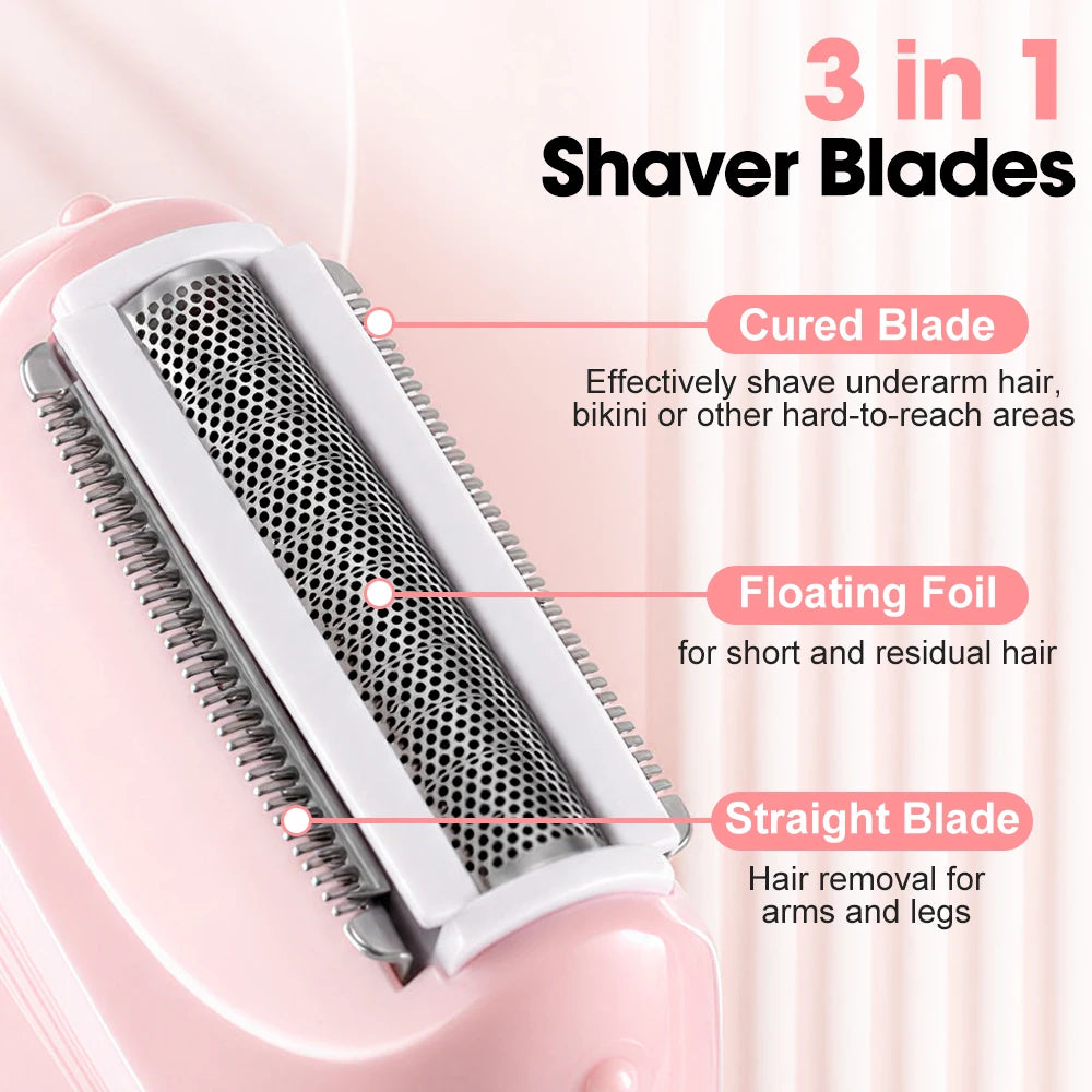 Electric Rechargeable Hair Remover for Women - 2
