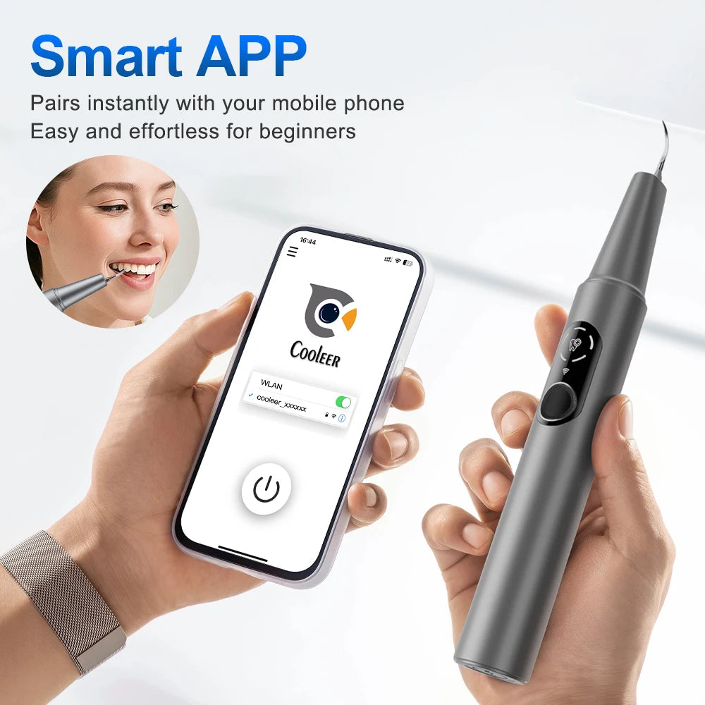 Visual Ultrasonic Teeth Cleaning & Plaque Removal Tool - 3
