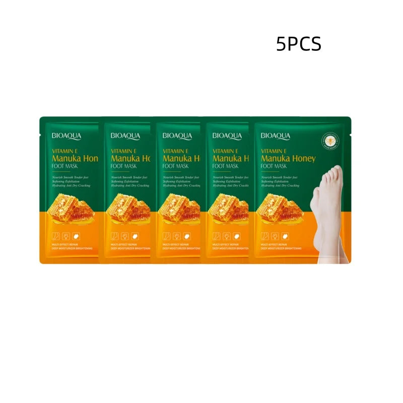Vitamin E Manuka Honey Moisturizing Foot Mask