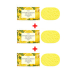 Exfoliating Lemongrass Bath Sponge for Deep Skin Cleansing