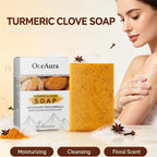 Brightening Turmeric and Clove Exfoliating Soap Bar