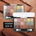 18-Color Glitter and Matte Eyeshadow Makeup Palette