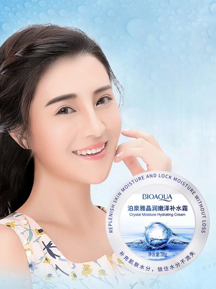 Crystal Hyaluronic Acid Facial Moisturizing Cream
