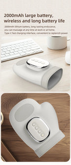Electric Air Compression Hand Massager with Heat for Pain Relief