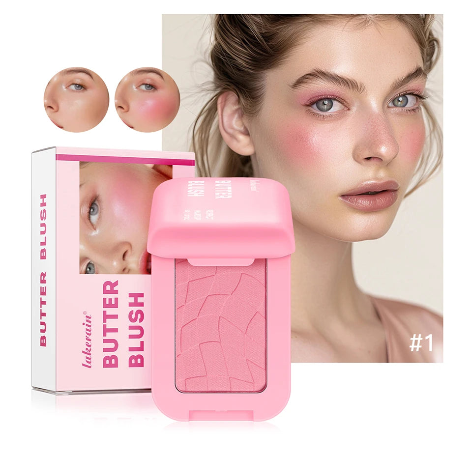 Silky Butter Cream Blush for Long-Lasting Natural Glow