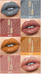 Shimmering Long-Lasting Waterproof Liquid Lipstick