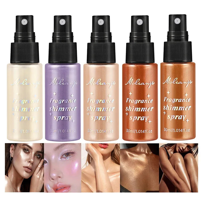 Diamond Liquid Body Highlighter Shimmer Spray - 2
