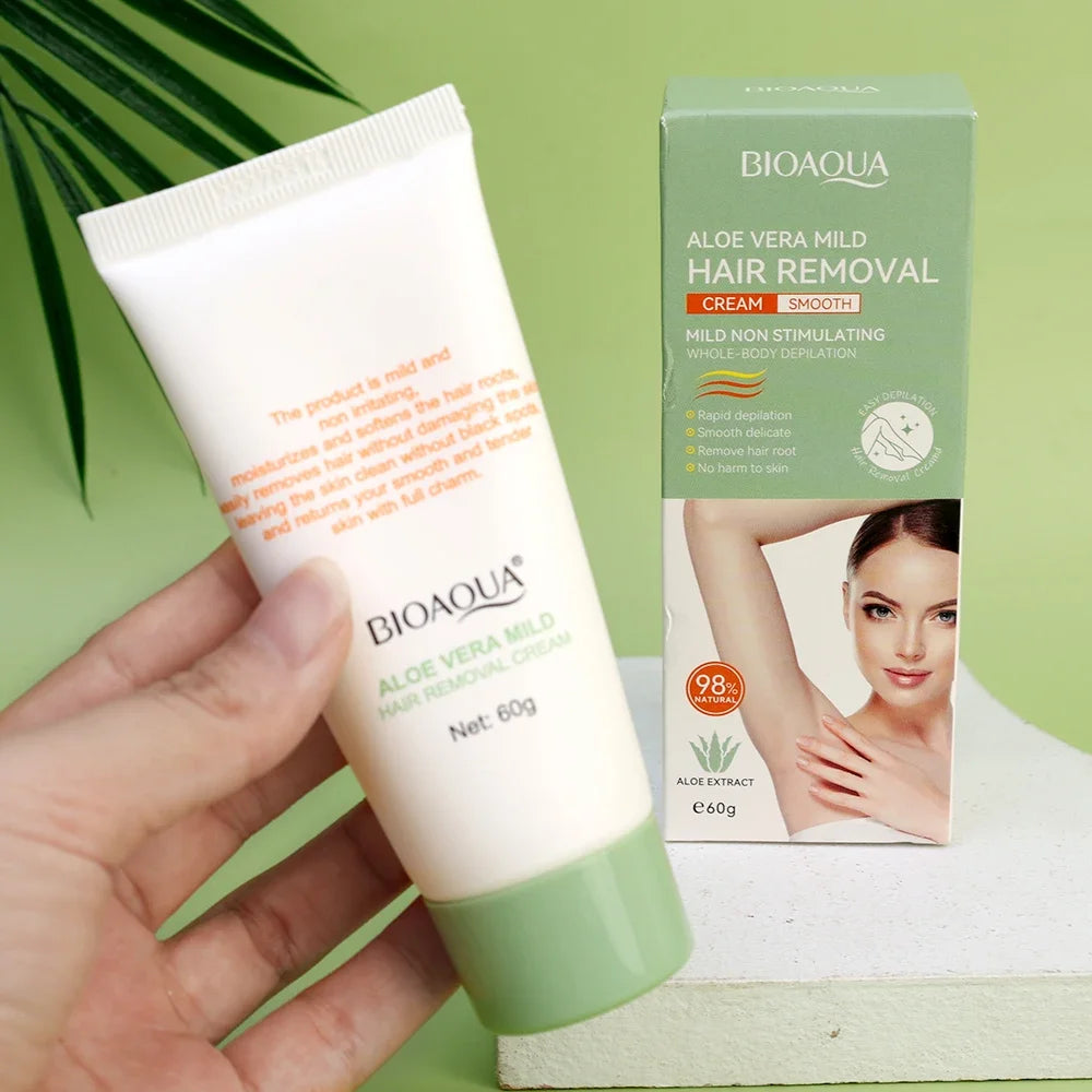 Painless Gentle Hair Removal Cream for Sensitive Skin - 21