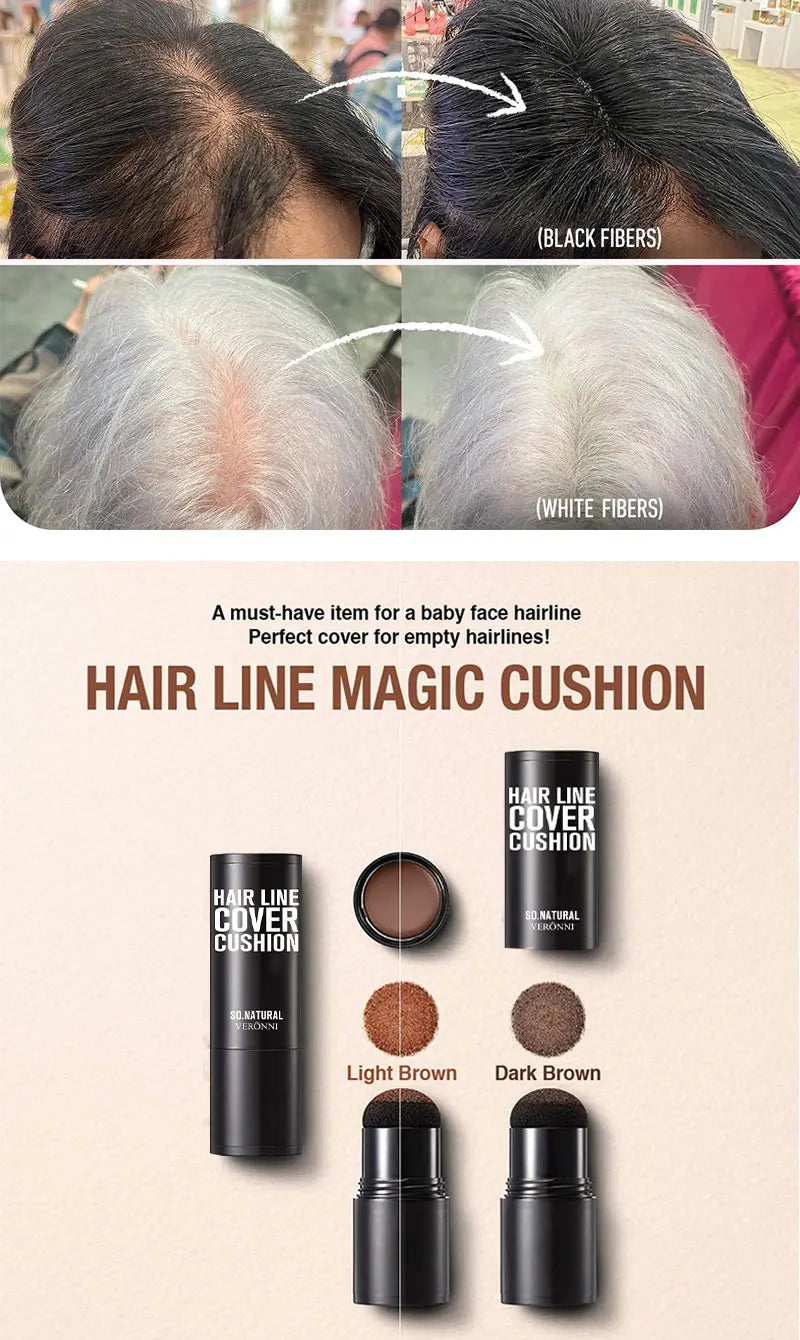 Waterproof Hairline Enhancer Shadow Powder Stick
