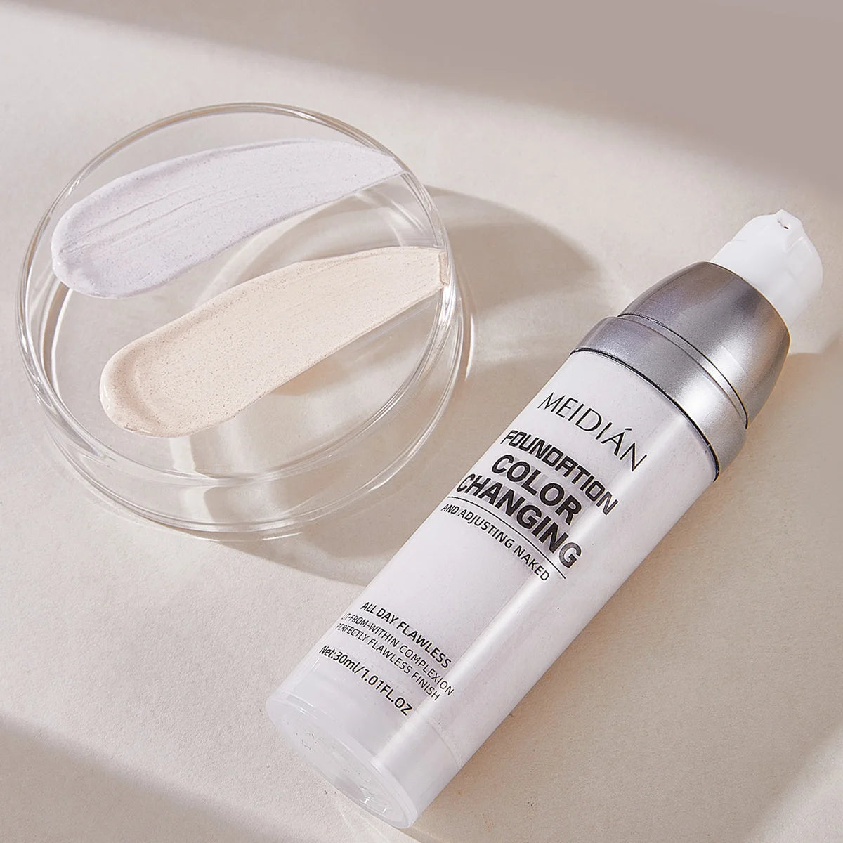 Color-Changing Liquid Foundation for Flawless Skin - 9