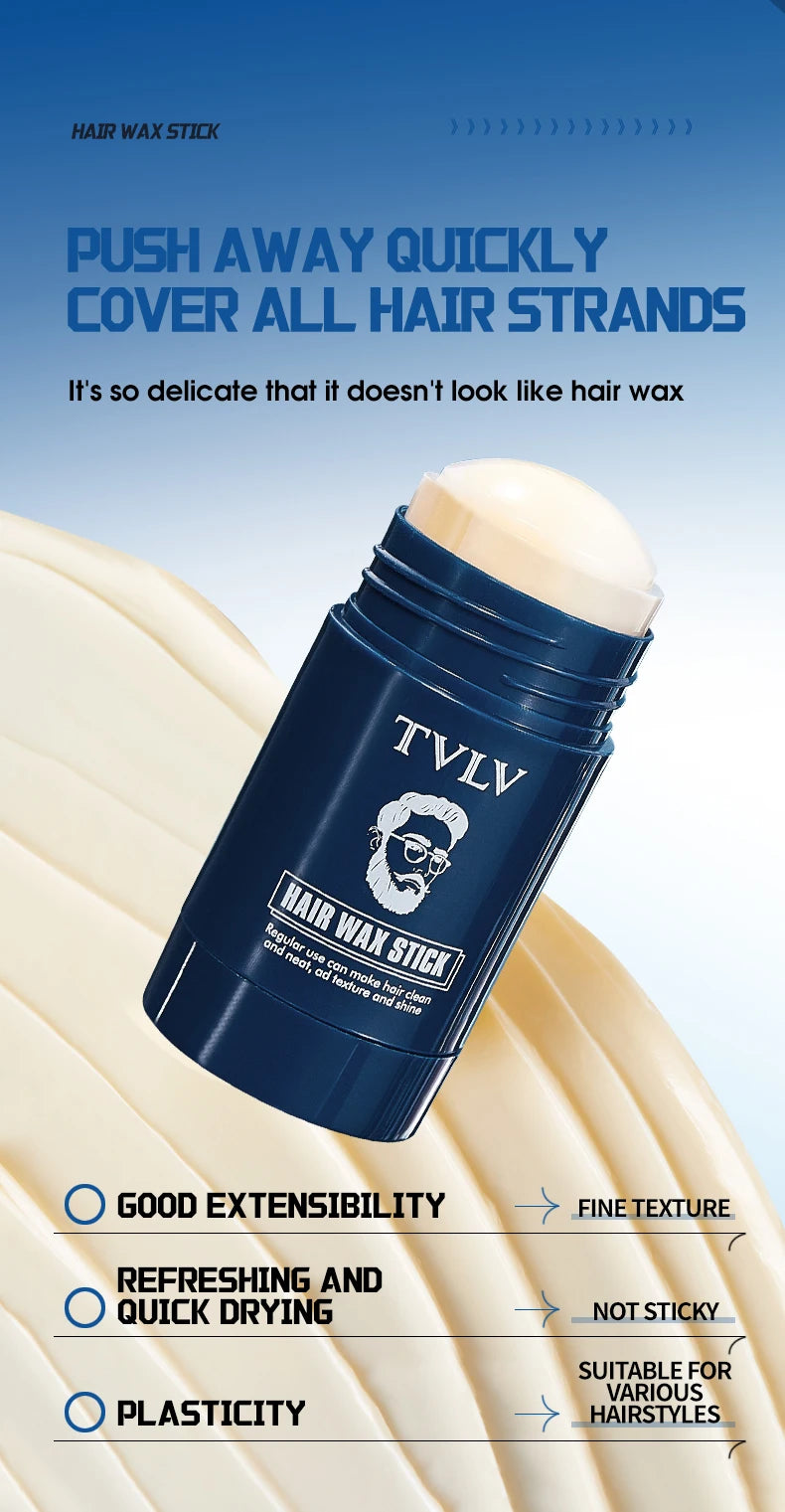 Strong Hold Hair Styling Wax Stick for Men - 13