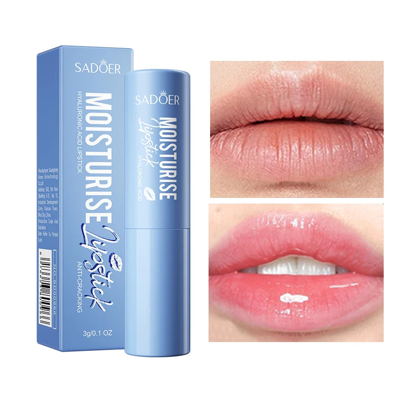 Hydrating Hyaluronic Acid Lip Balm for Dry Lips