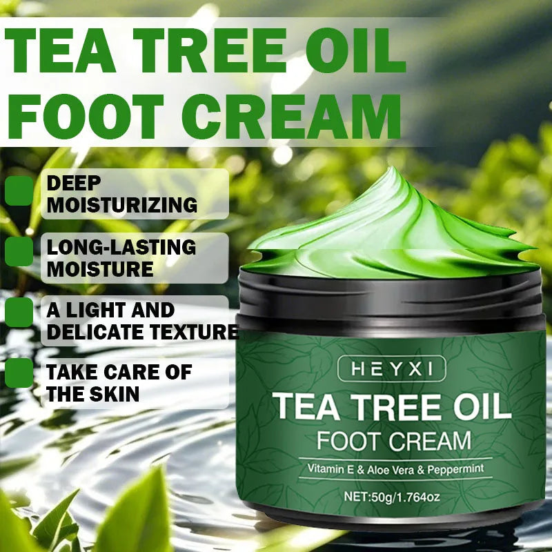 Tea Tree Oil Moisturizing Repair Cream for Hands and Feet