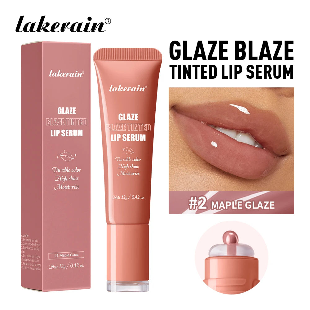 Hydrating Tinted Lip Serum for Plump and Glossy Lips
