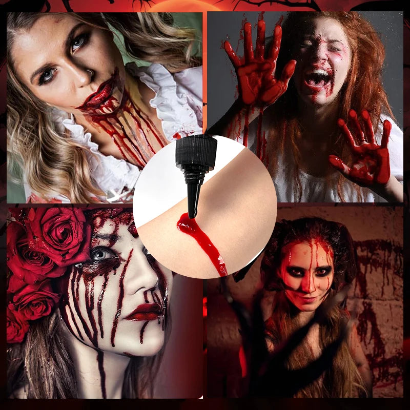 Realistic Fake Blood for Halloween Costumes and Pranks