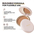 Soft Matte Bronzer Powder for Natural Contouring