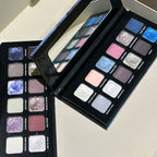 12-Color Shimmer and Matte Eyeshadow Palette