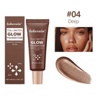 Hydrating Liquid Glow Foundation and Highlighter