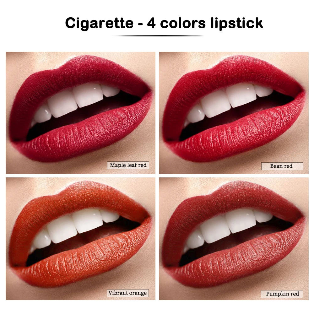 Matte Velvet Cigarette Lipstick Set - 5
