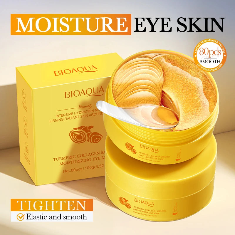 Collagen Moisturizing Eye Patches for Dark Circles and Puffiness
