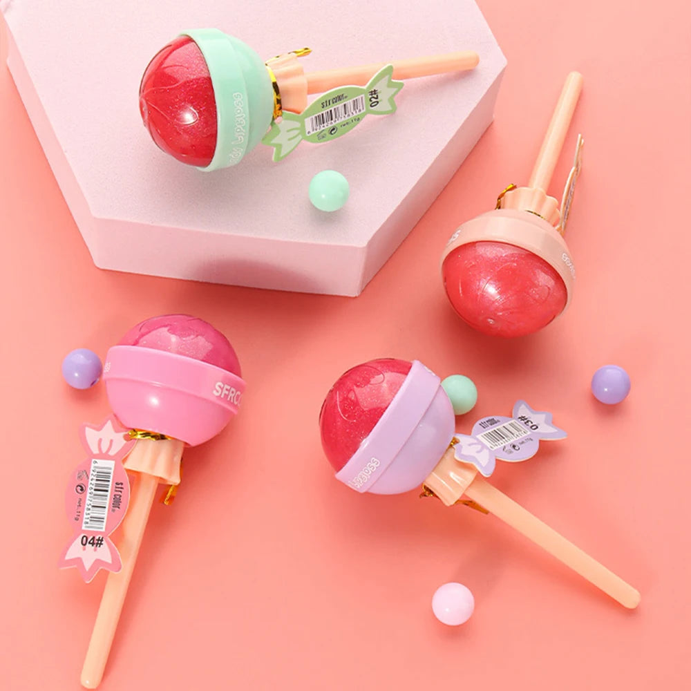 Shimmering Candy Lollipop Lip Gloss