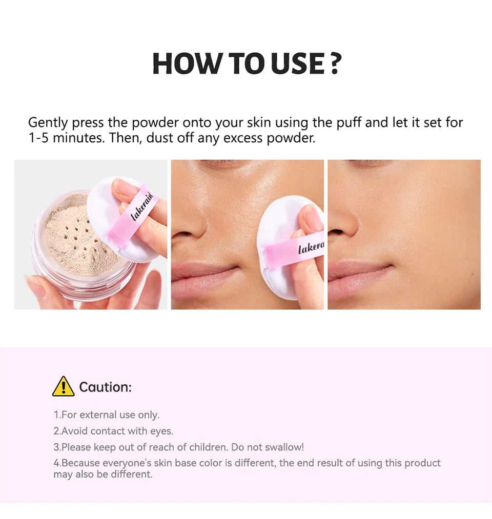Matte Finish Oil-Control Setting Powder