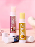24-Piece Fruit Flavored Moisturizing Lip Balm Set
