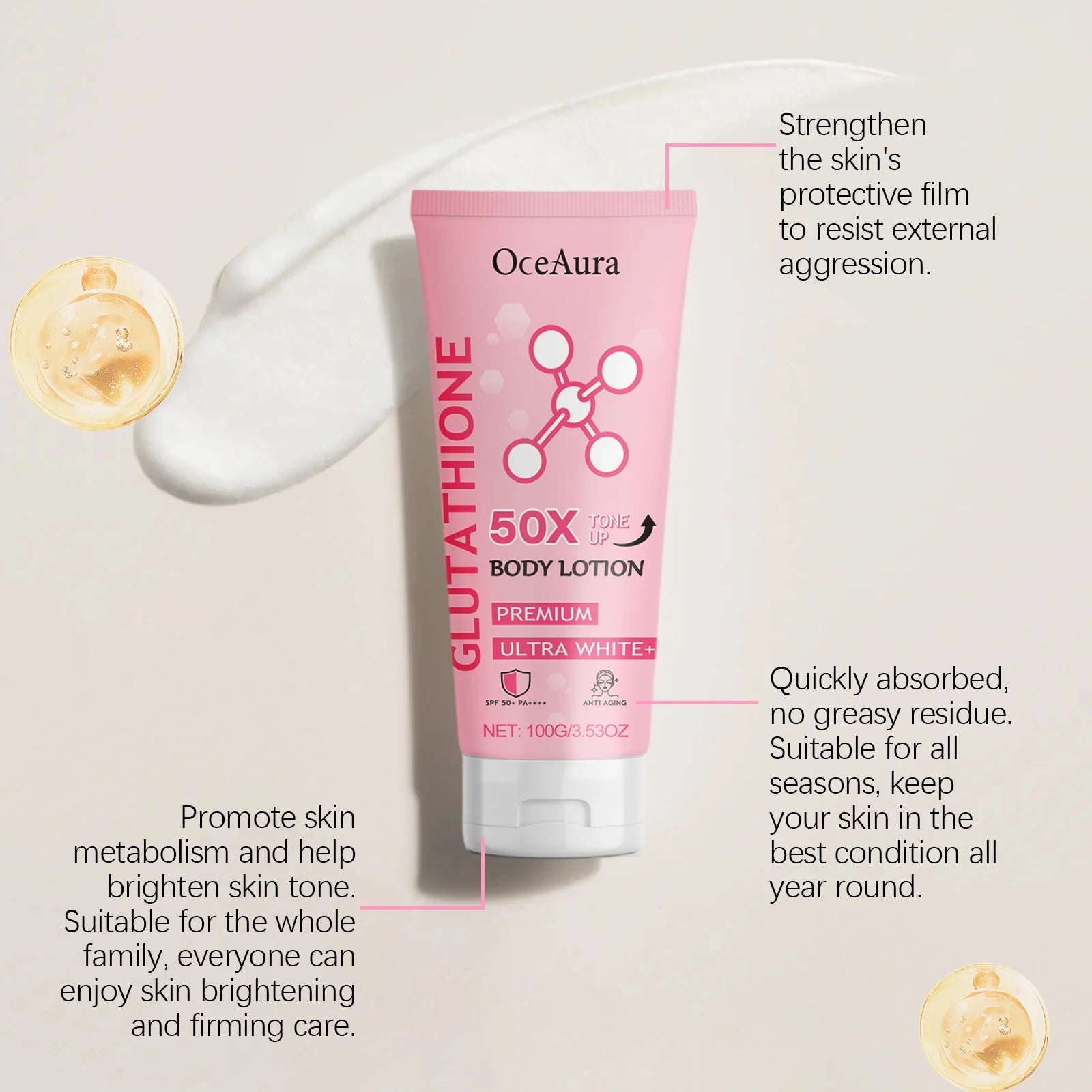 Brightening Arbutin Body Lotion for Glowing Skin - 14