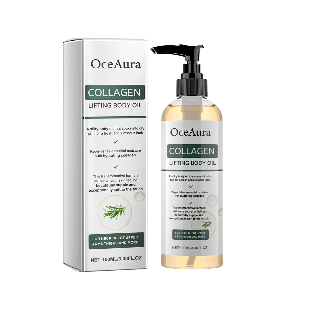 Collagen Firming Body Oil for Skin Tightening and Hydration