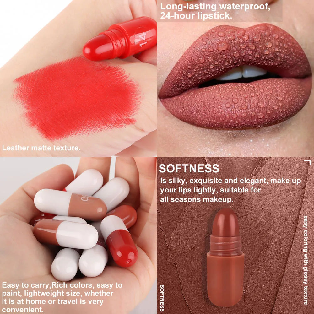 18-Piece Velvet Matte Mini Lipstick Collection - 3