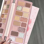 16-Color Versatile Eyeshadow Palette for Day and Evening Looks