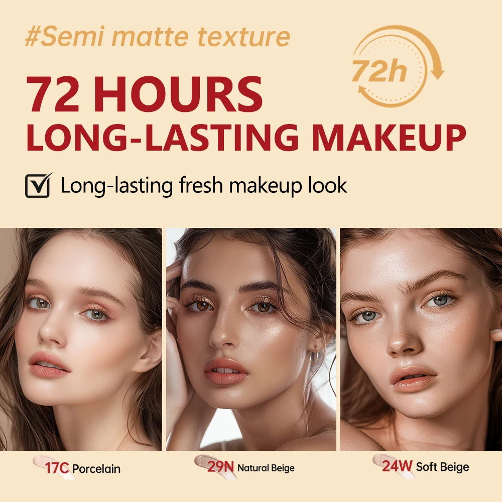 Waterproof Sunscreen Cushion Foundation for Flawless Coverage