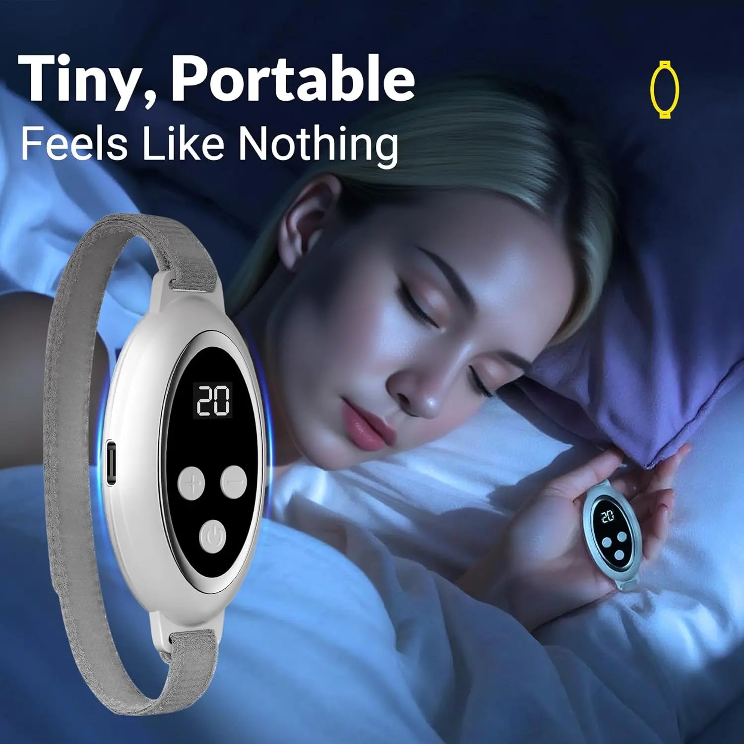 Microcurrent Handheld Sleep Aid Device - 2