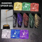 Reflective Spider Gel for Nail Art Design