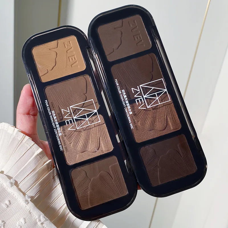 4-Color Sculpting Contour and Highlighter Palette