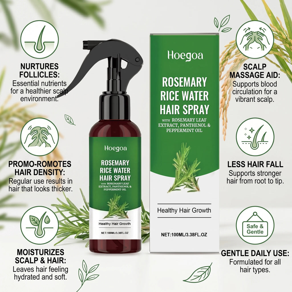 Rosemary Rice Water Hair Growth Spray