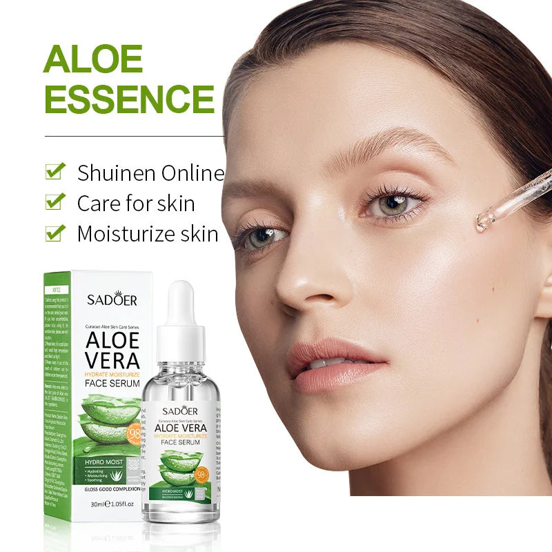 Hydrating Aloe Vera Facial Essence for Dull and Dry Skin