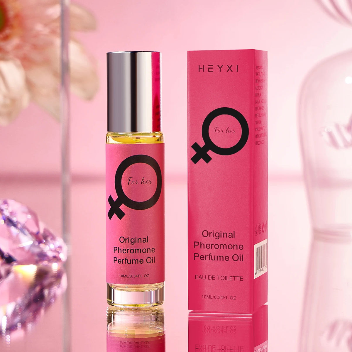 Long-Lasting Pheromone Roll-On Perfume for Women