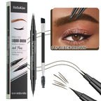 Double-Ended Waterproof Liquid Eyebrow Pen