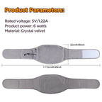 Electric Heating Waist Belt and Hand Warmer for Pain Relief