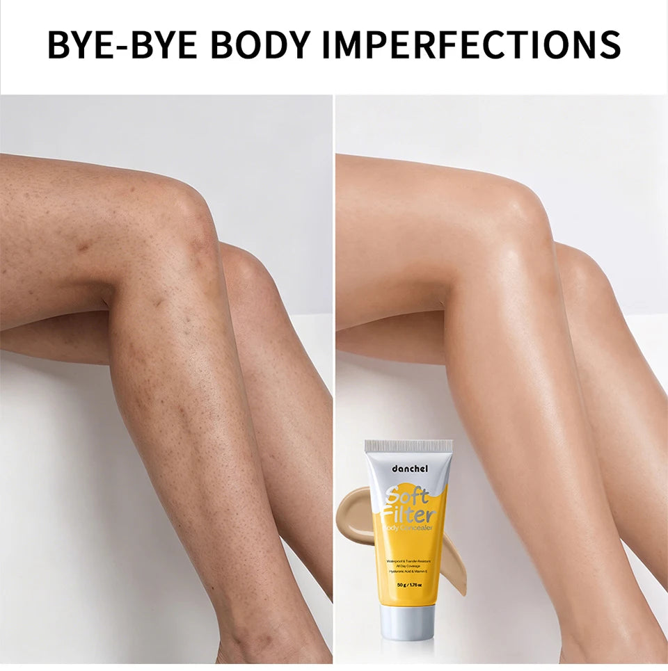 Waterproof Full-Coverage Body Concealer for Scars and Tattoos