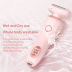 Pain-Free Electric Shaver for Women Body and Facial Hair