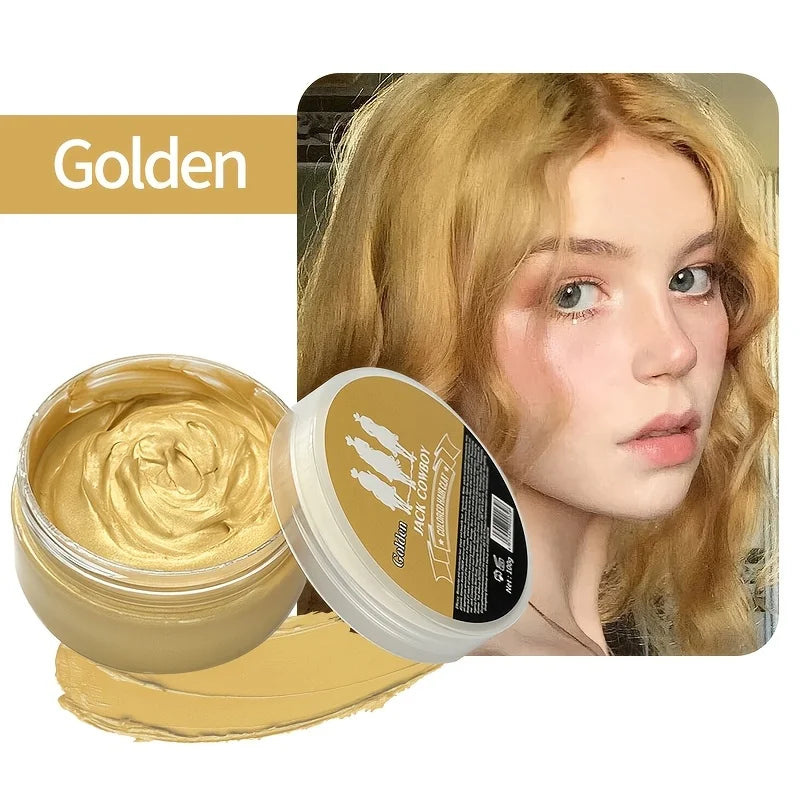 Temporary Washable Hair Color Styling Wax