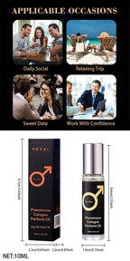 Long-Lasting Men's Pheromone Roll-On Cologne