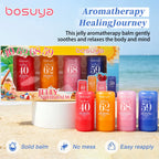 4-Pack Portable Jelly Solid Fragrance Perfume Stick Set