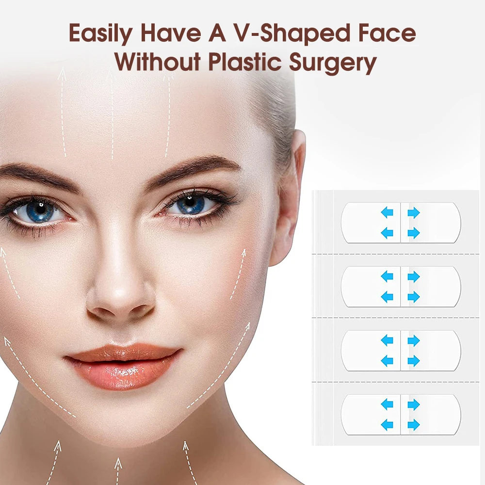 Invisible Instant Face Lifting Tapes