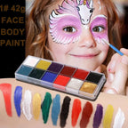 Professional Face and Body Painting Makeup Kit for Halloween