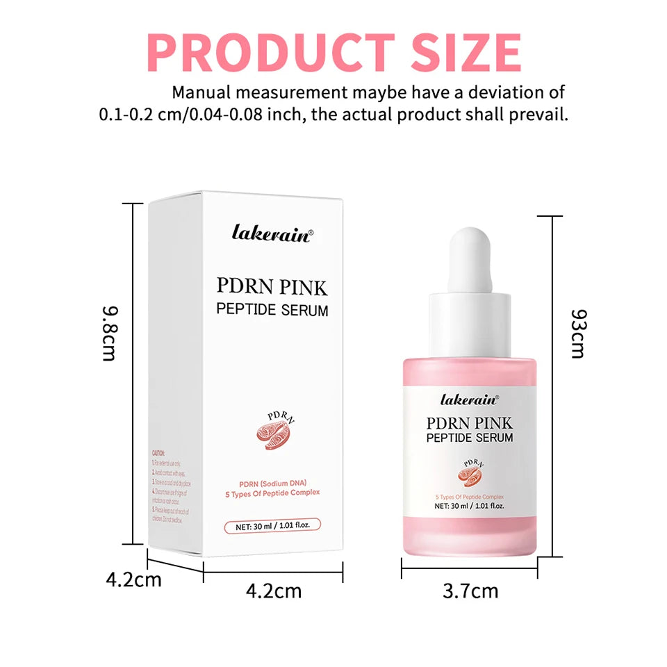 Salmon PDRN Peptide Facial Serum for Radiant Glass Skin