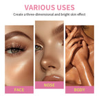 8-Color Cream Contour, Blush and Highlighter Palette